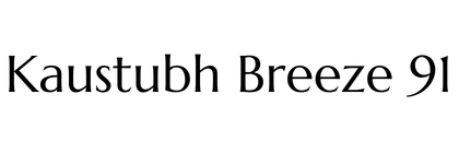 Kaustubh Breeze 91 Logo